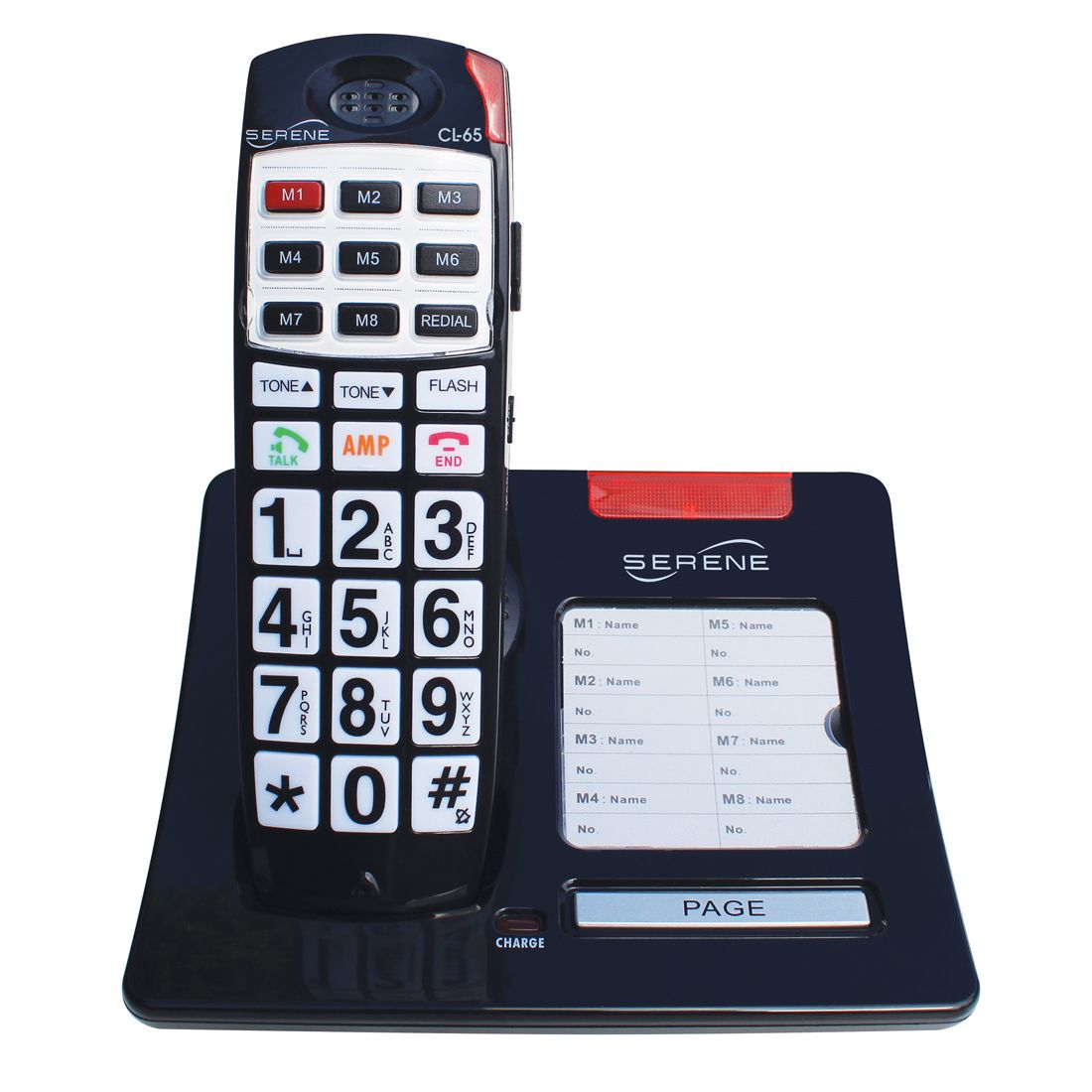 Cordless Phone For Seniors with Hearing Loss - Loud Phones for