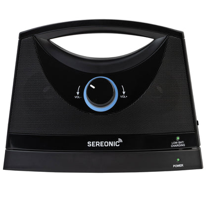 SEREONIC Portable Wireless TV Speakers for Smart TV - Black