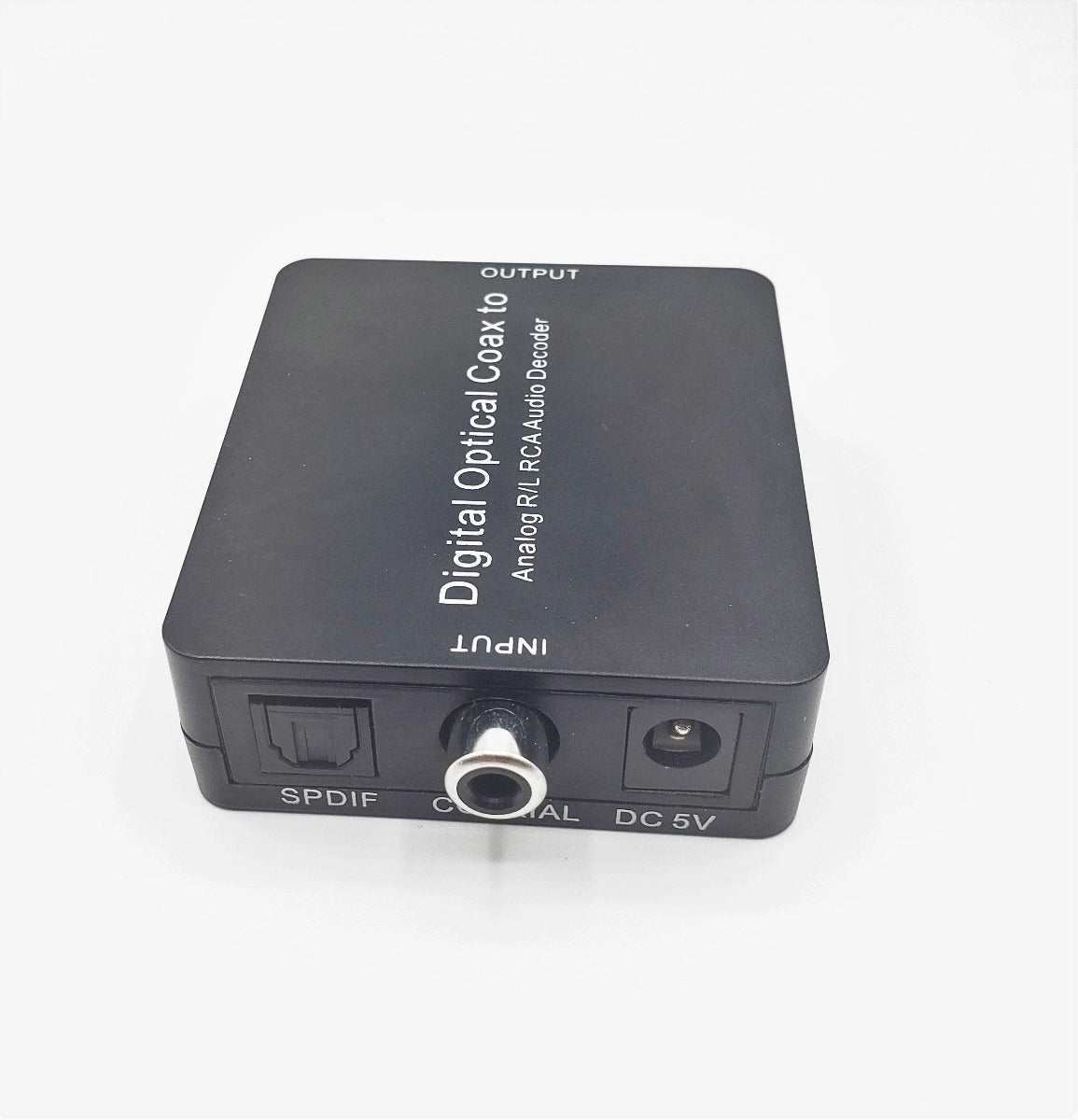 Digital Optical Coax to Analog R/L RCA Audio Decoder, Model DAC - 202B –  Serene Group, Inc.
