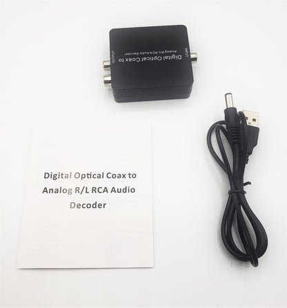 Optical or coaxial Dolby Digital audio converter