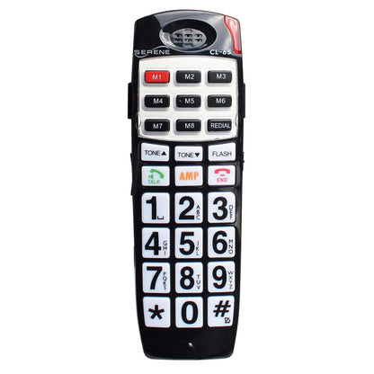 Loud Cordless Phone For Seniors With Hearing Loss - 50+dB Amplifications - Big Buttons - Talking CID