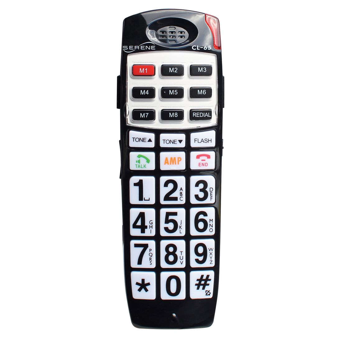 Loud Cordless Phone - 50+dB Amplifications - Big Buttons - Talking CID